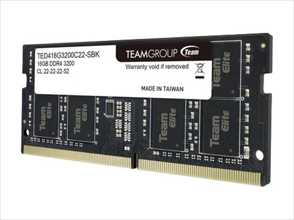 RAM SO DIMM DDR4 8GB 3200MHz TEAM GROUP TED48G3200C22-SBK BULK