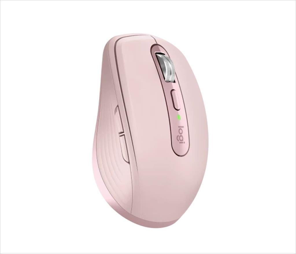 MOUSE WIRELESS USB LOGITECH MX Anywhere 3 w/Bluetooth Multi-device rose, Unify, 910-005990