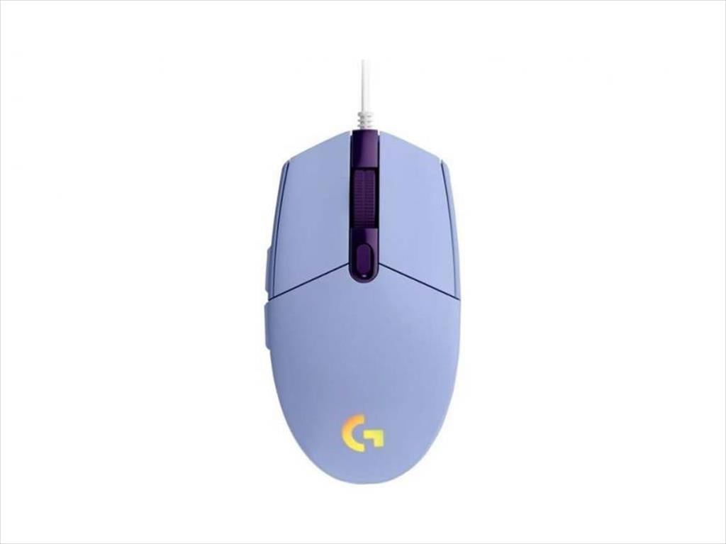 MOUSE WIRED USB LOGITECH G102 LIGHTSYNC RGB, LILAC 910-005854