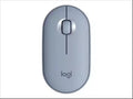 MOUSE WIRELESS USB LOGITECH M350 Blue/Grey Silent w/Bluetooth, Unify ready, 910-005719