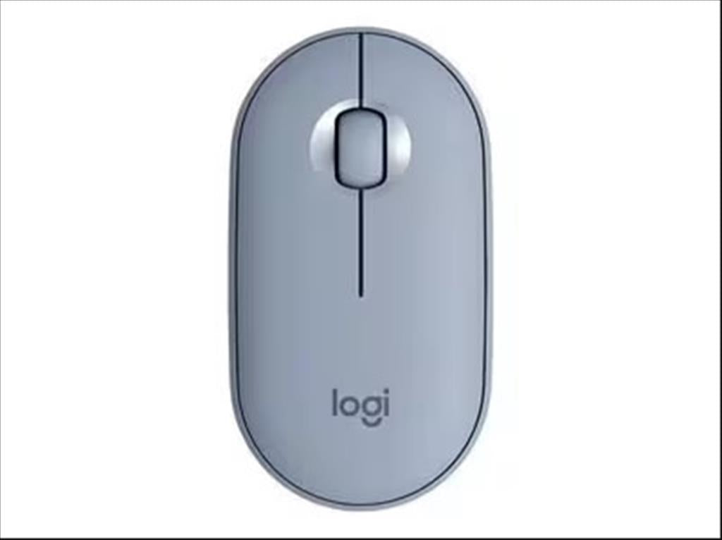 MOUSE WIRELESS USB LOGITECH M350 Blue/Grey Silent w/Bluetooth, Unify ready, 910-005719