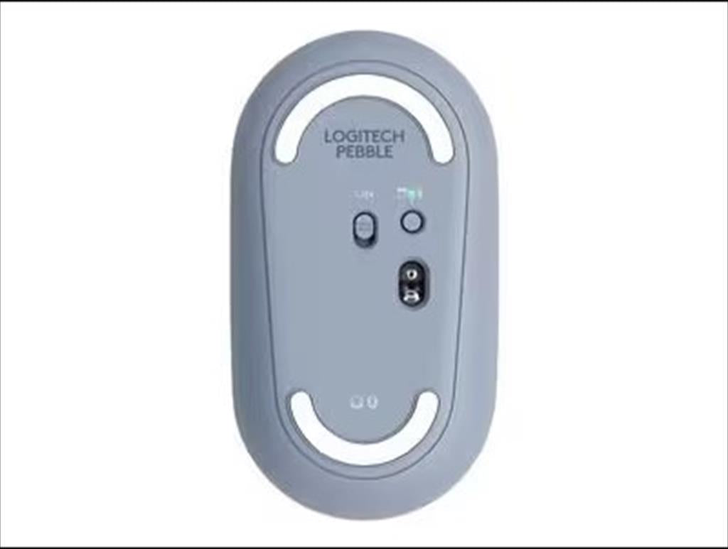 MOUSE WIRELESS USB LOGITECH M350 Blue/Grey Silent w/Bluetooth, Unify ready, 910-005719