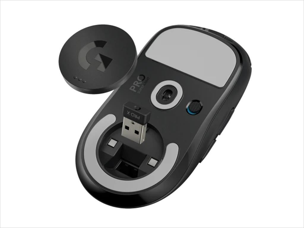 MOUSE WIRELESS USB LOGITECH G PRO X SUPERLIGHT Black 910-005880