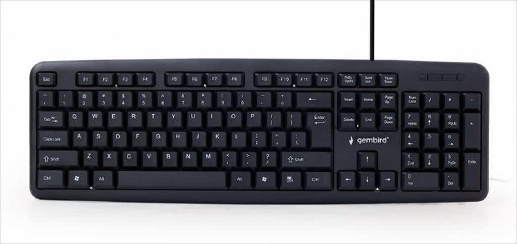 KEYBOARD WIRED USB GEMBIRD KB-U-103