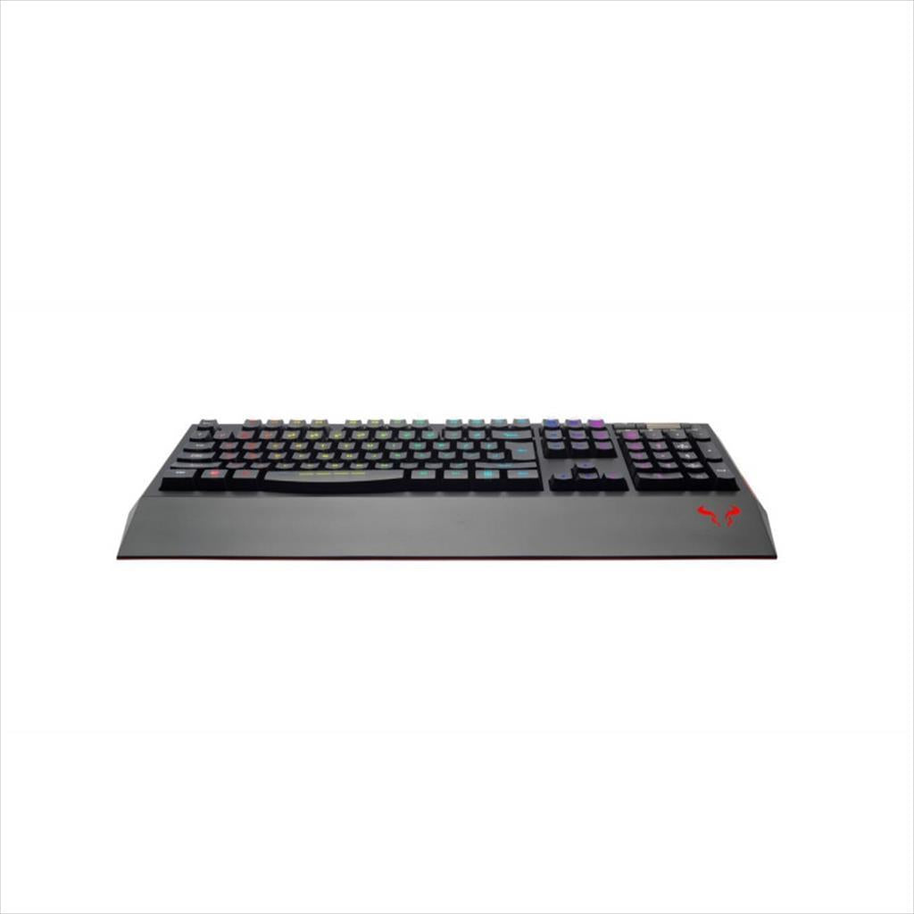 KEYBOARD WIRED USB RIOTORO GHOSTWRITER CLASSIC RGB , 2X USB HUB, KR610-NA