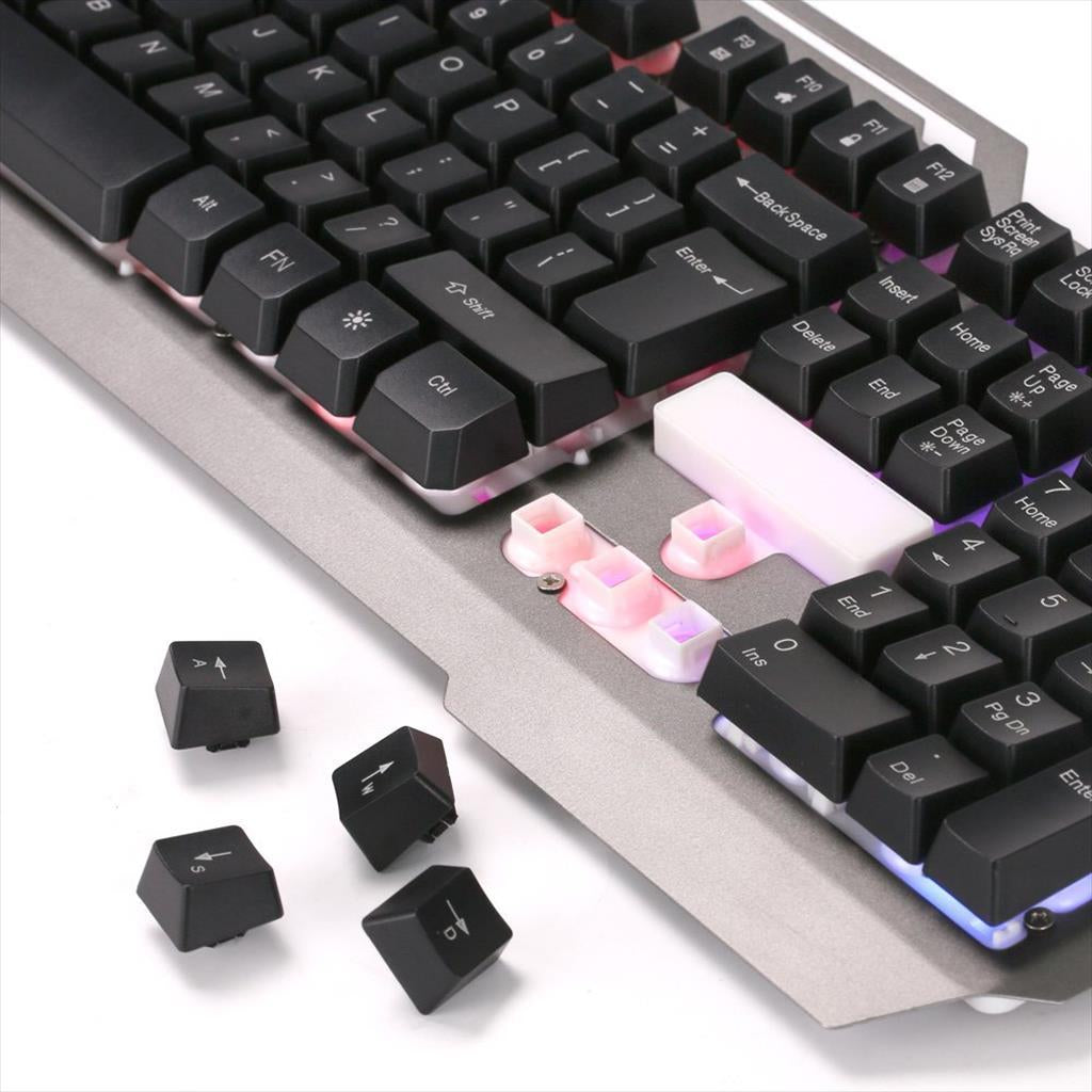 KEYBOARD WIRED USB XTRIKE ME KB505, 5 color rainbow backlight