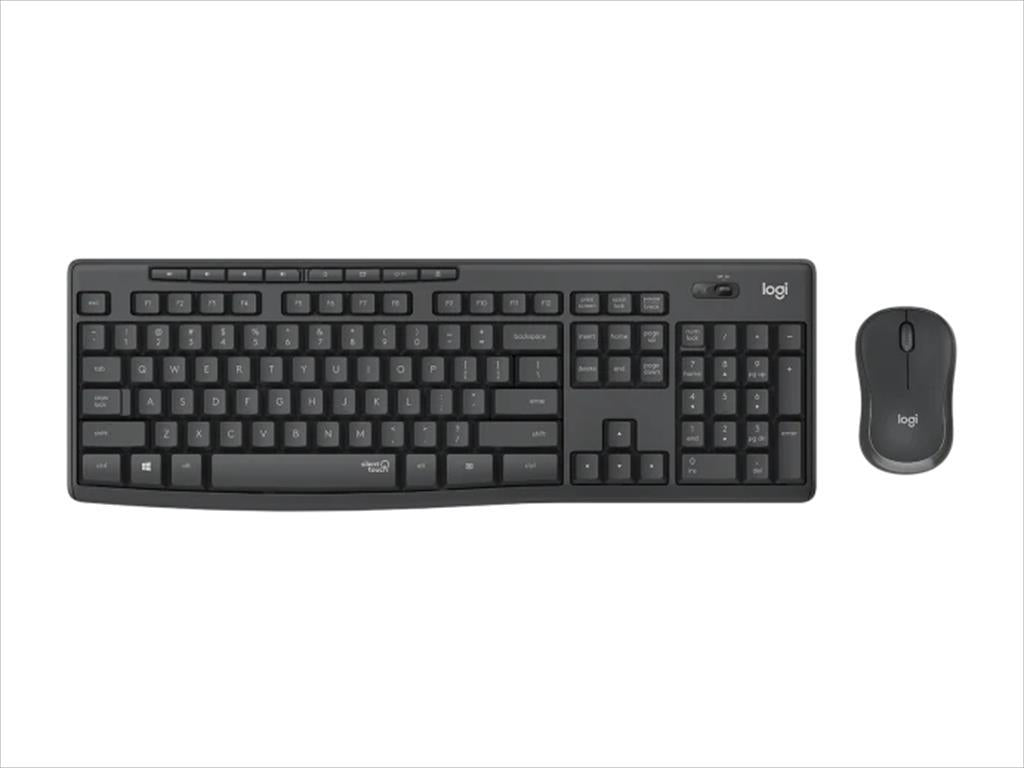 COMBO KEYBOARD AND MOUSE WIRELESS LOGITECH MK295 SILENT Graphite 920-009800