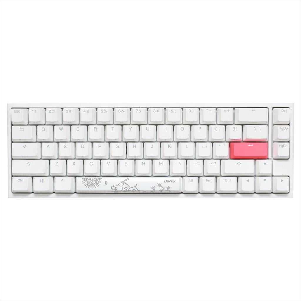 KEYBOARD MECHANICAL DUCKY ONE 2 SF RGB 65% PBT Double-shot keycaps Kailh BOX Brown, Pure White DKON1967ST-KUSPDWWTK
