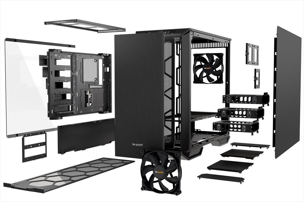 CASE BE QUIET! ATX Mid-Tower Dark Base 700, 2x140mm Silent Wings 3 PWM,Fan controller, w/WINDOW, RGB LED illumination, Black BGW23