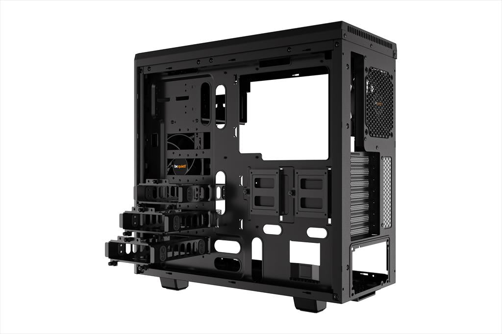 CASE BE QUIET! ATX Mid-Tower Pure Base 600, 1x140mm Pure Wings 2,1x120mm Pure Wings 2, Extra thick insulation mats,w/ OD DVD slot, Black BG021