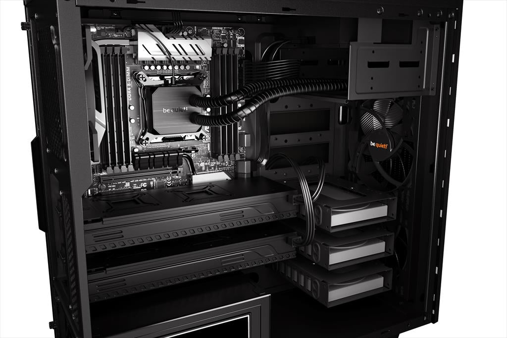 CASE BE QUIET! ATX Mid-Tower Pure Base 600, 1x140mm Pure Wings 2,1x120mm Pure Wings 2, Extra thick insulation mats,w/ OD DVD slot, Black BG021