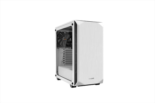 CASE BE QUIET! ATX Mid-Tower Pure Base 500, 2x140mm Pure Wings 2, Extra thick insulation mats,w/WINDOW, White BGW35