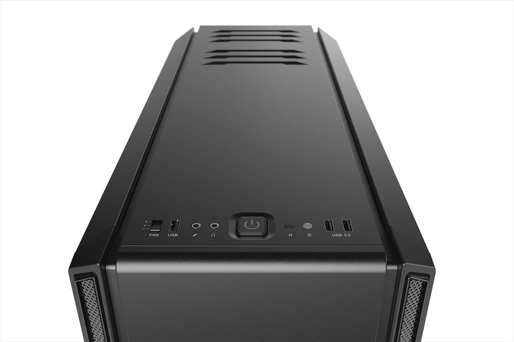 CASE BE QUIET! ATX Mid-Tower Silent Base 601, 2x140mm Pure Wings 2,Fan controller, Extra thick insulation mats, w/WINDOW, Black BGW26