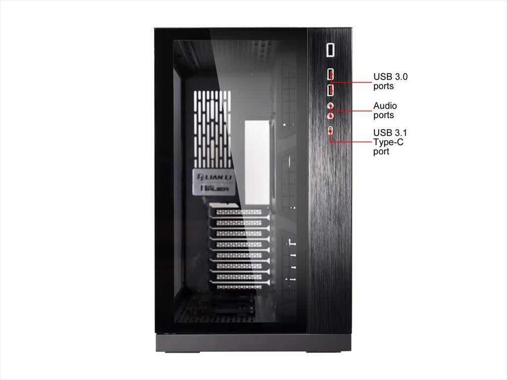CASE LIAN LI E-ATX O11 DYNAMIC Mid-Tower w/2x Tempered glass, Black, PC-O11DX