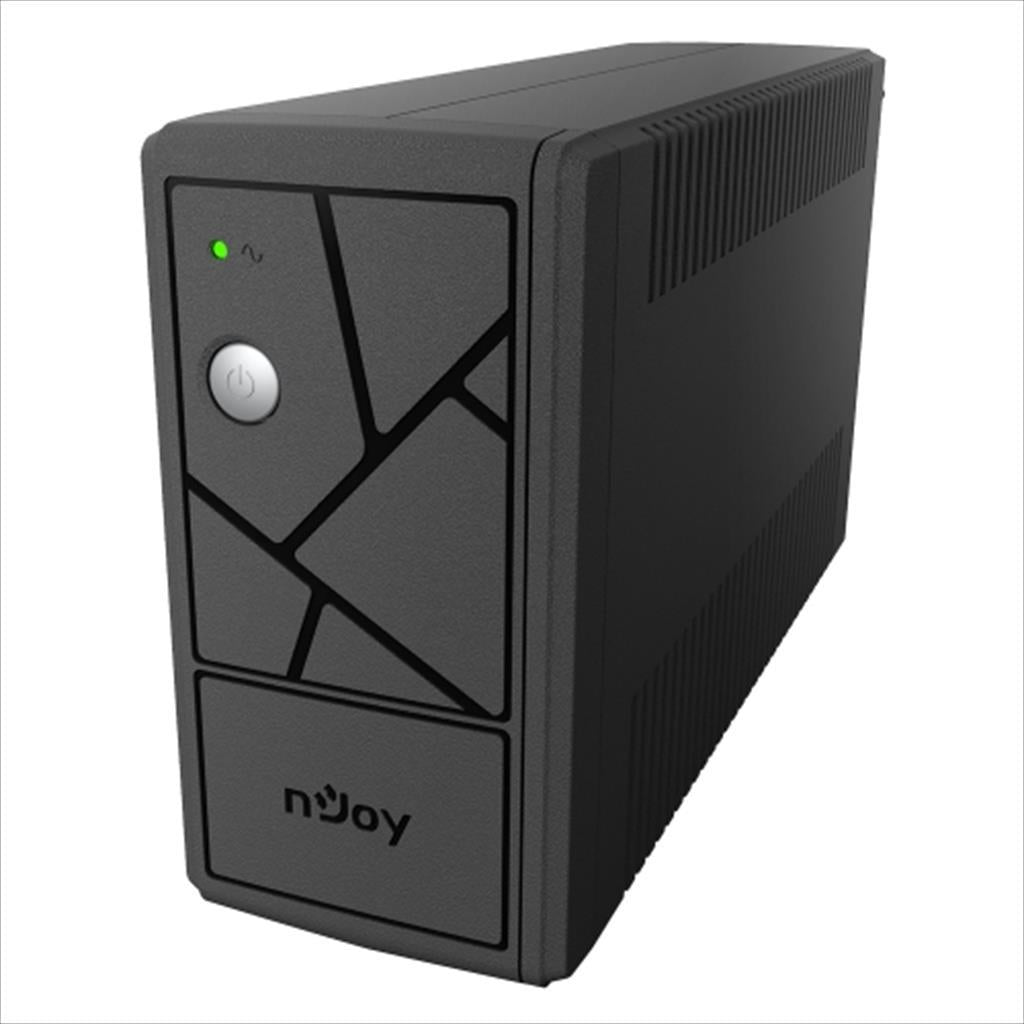 UPS 600VA/360W NJOY KEEN 2xSCHUKO, Battery backup & Surge protection