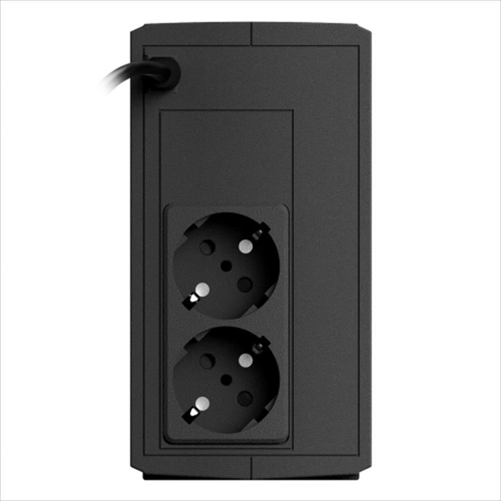 UPS 600VA/360W NJOY KEEN 2xSCHUKO, Battery backup & Surge protection