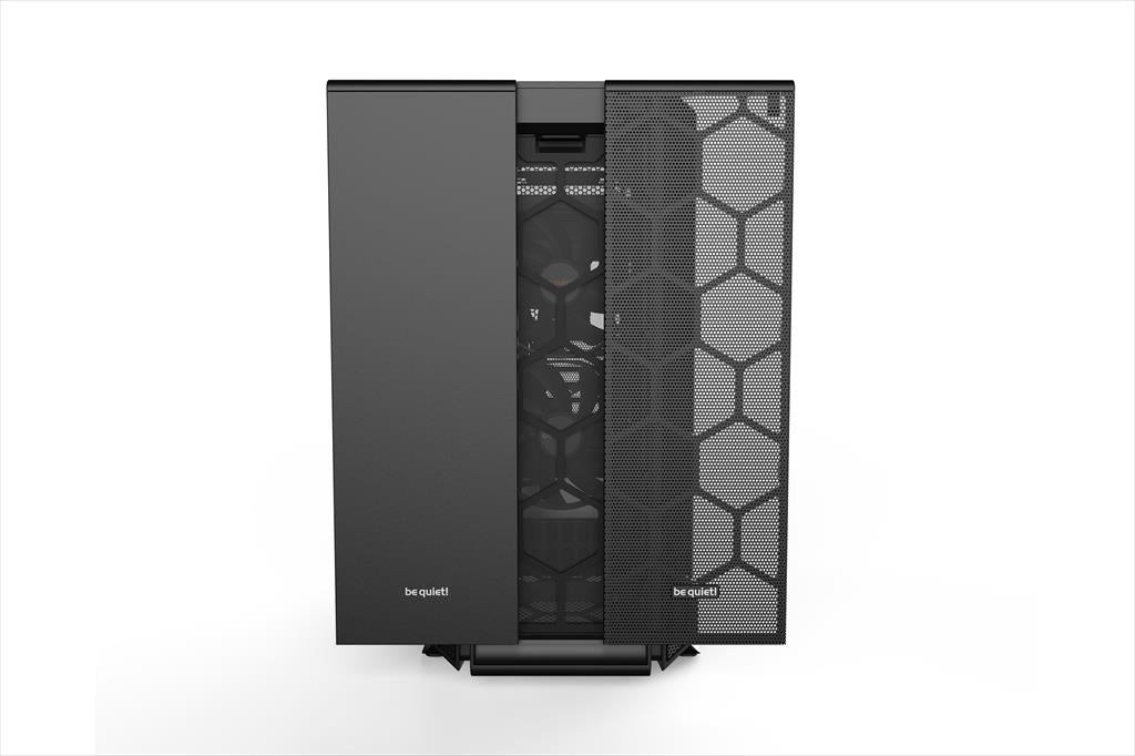 CASE BE QUIET! ATX Mid-Tower Silent Base 802, 3x140mm Pure Wings 2 PWM,Fan controller, Extra thick insulation mats, w/WINDOW, Black BGW39