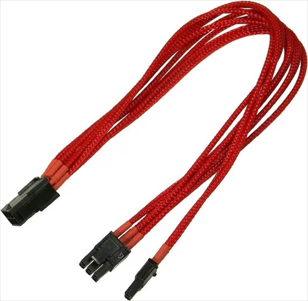 EXTENSION PSU NANOXIA PCI-E 8-pin 30cm RED, NX8PE3ER