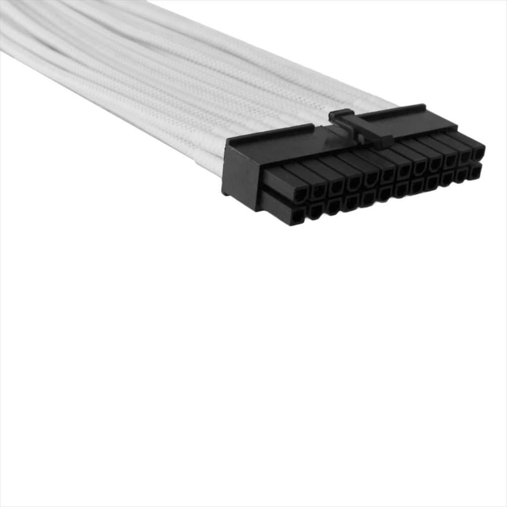 EXTENSION PSU NANOXIA ATX 24-pin 30cm WHITE, NX24V3EW