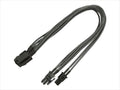 EXTENSION PSU NANOXIA PCI-E 6+2-pin 30cm CARBON, NXP683EC