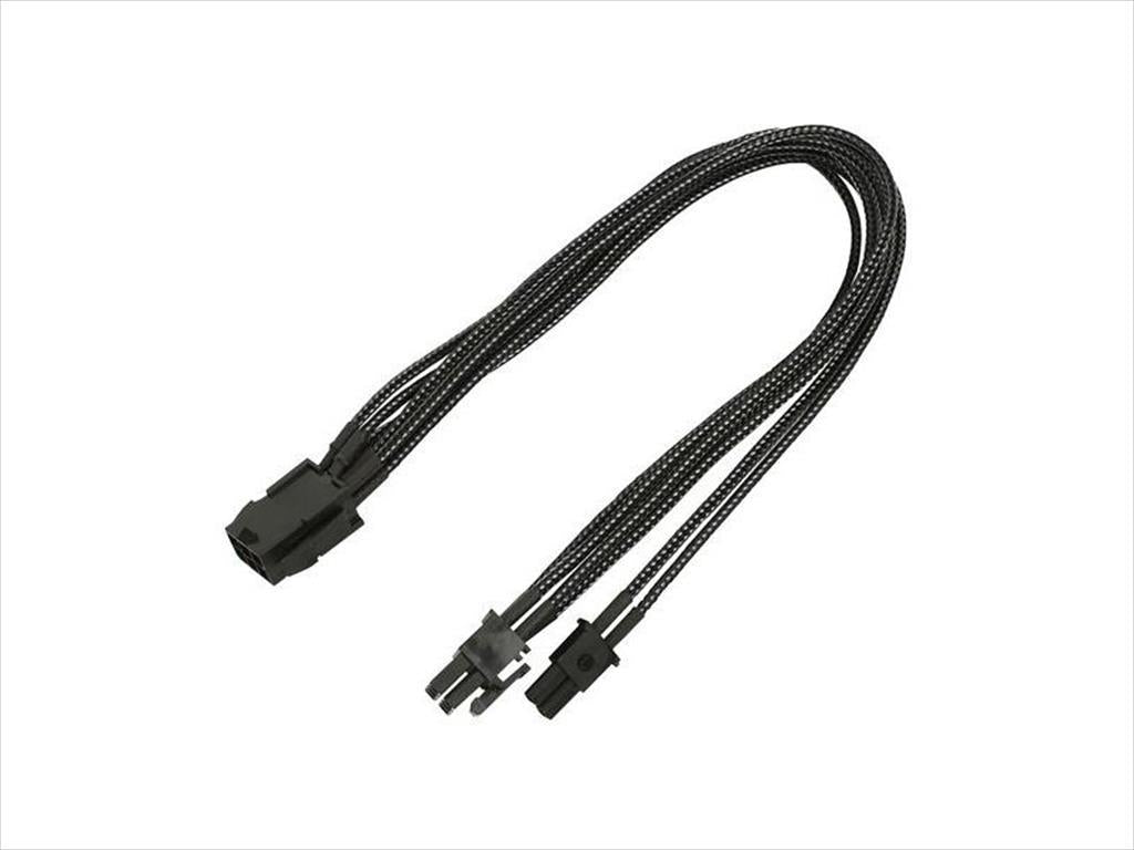 EXTENSION PSU NANOXIA PCI-E 6+2-pin 30cm BLACK, NXP683E