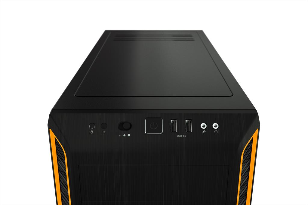CASE BE QUIET! ATX Mid-Tower Pure Base 600, 1x140mm Pure Wings 2,1x120mm Pure Wings 2, Extra insulation mats, w/ WINDOW, w/ OD DVD slot, Orange BGW20