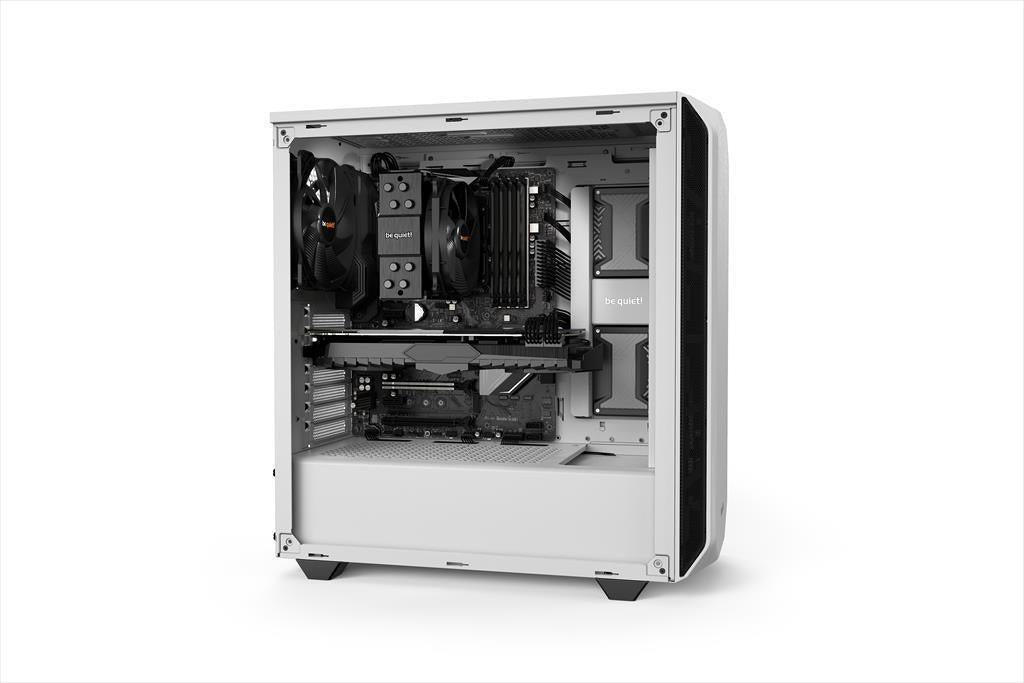 CASE BE QUIET! ATX Mid-Tower Pure Base 500, 2x140mm Pure Wings 2, Extra thick insulation mats, White BG035