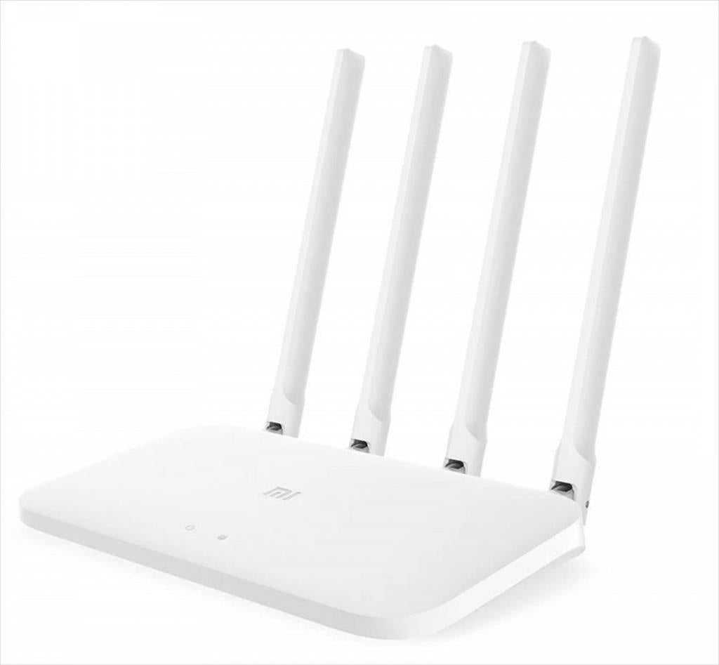 NET ROUTER WIRELESS AC1200 XIAOMI MI 4A w/ 4 antennas, x1 10/100 WAN port, x2 10/100 LAN ports, WHITE, DVB4230GL