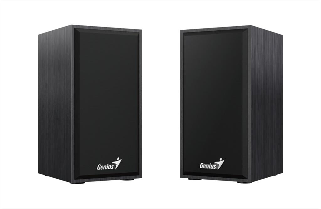 SPEAKERS 2.0 GENIUS SP-HF180 USB Wooden Black (6W)