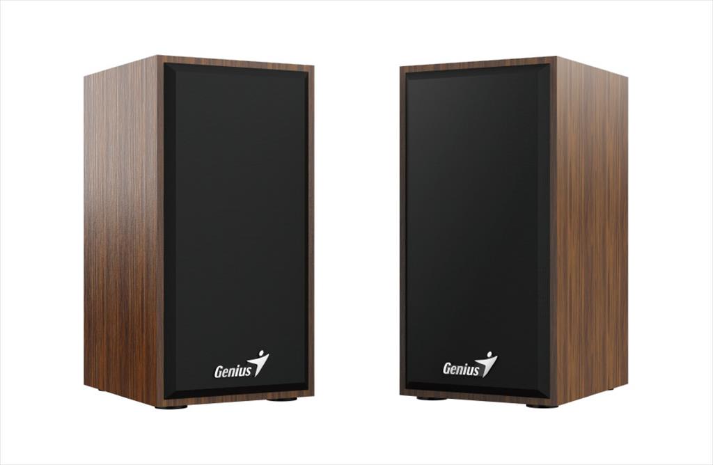 SPEAKERS 2.0 GENIUS SP-HF180 USB Wooden Brown (6W)