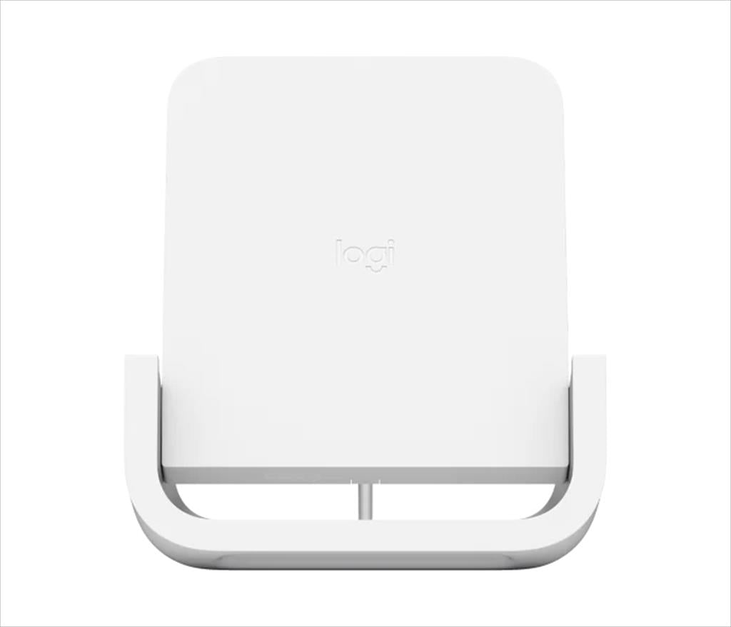 WIRELESS CHARGER LOGITECH POWERED FOR IPHONE 8 AND ABOVE ALSO WITH ANDROID QI-ENABLED PHONES, 939-001630