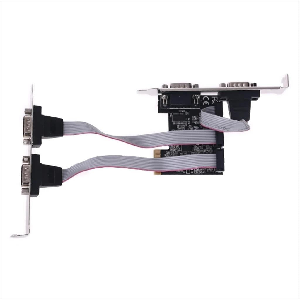 CONVERTOR PCI-E TO COM X4, TXB077, Chipset: mos99100, LP