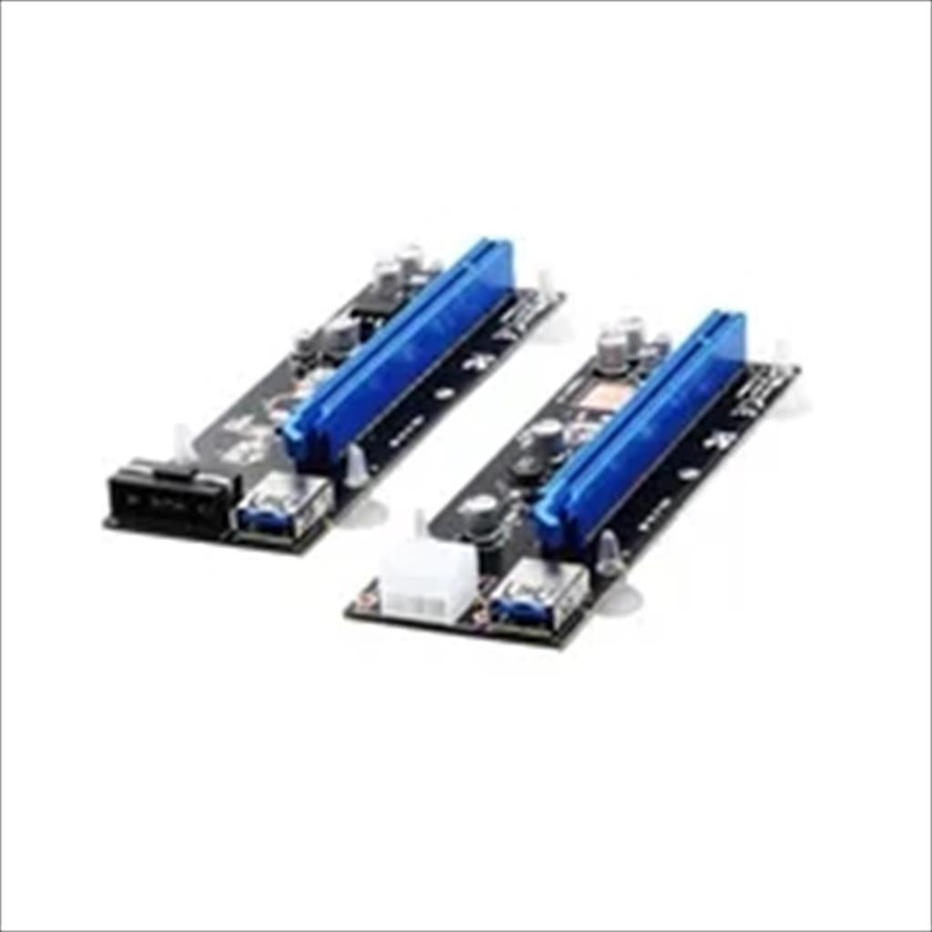 CONVERTOR PCI-E (1x) TO PCI-E (16X) Riser card 6-pin N06