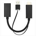 CONVERTOR HDMI (M) + USB TO DP (F)