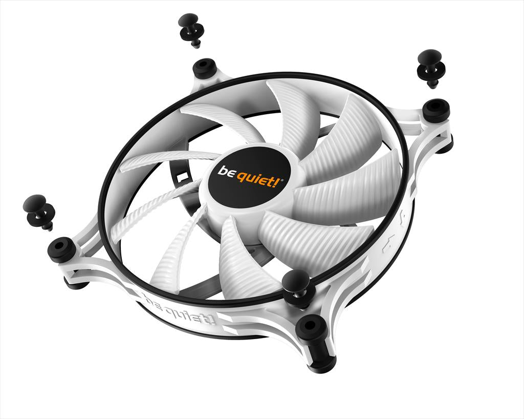 COOLERS CASE FAN 140mm BE QUIET! SHADOW WINGS 2 PWM White 900rpm, DURABLE RIFLE BEARING, BL091
