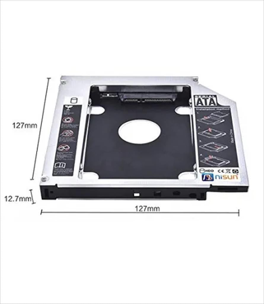 CADDY SSD/HDD FOR ODD SLOT 12,7mm