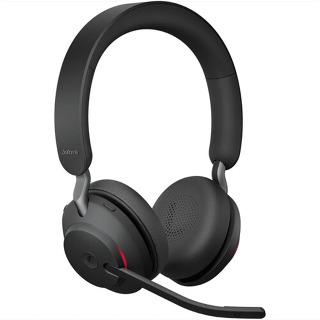 HEADPHONES JABRA EVOLVE2 65 WIRELESS MS + Link 380 USB-A, w/mic 26599-999-999