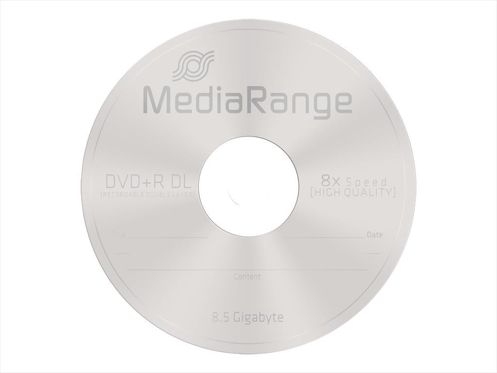 DVD-R 8,5GB DL 8x MEDIARANGE MR466 10pcs