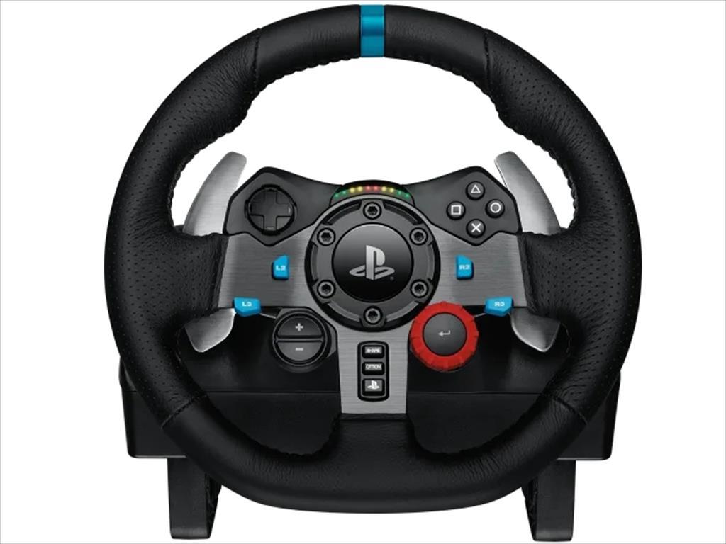 GAME WHEEL LOGITECH G29 DRIVING FORCE w/ pedals, for PS3, PS4, PS5, PC, 941-000112