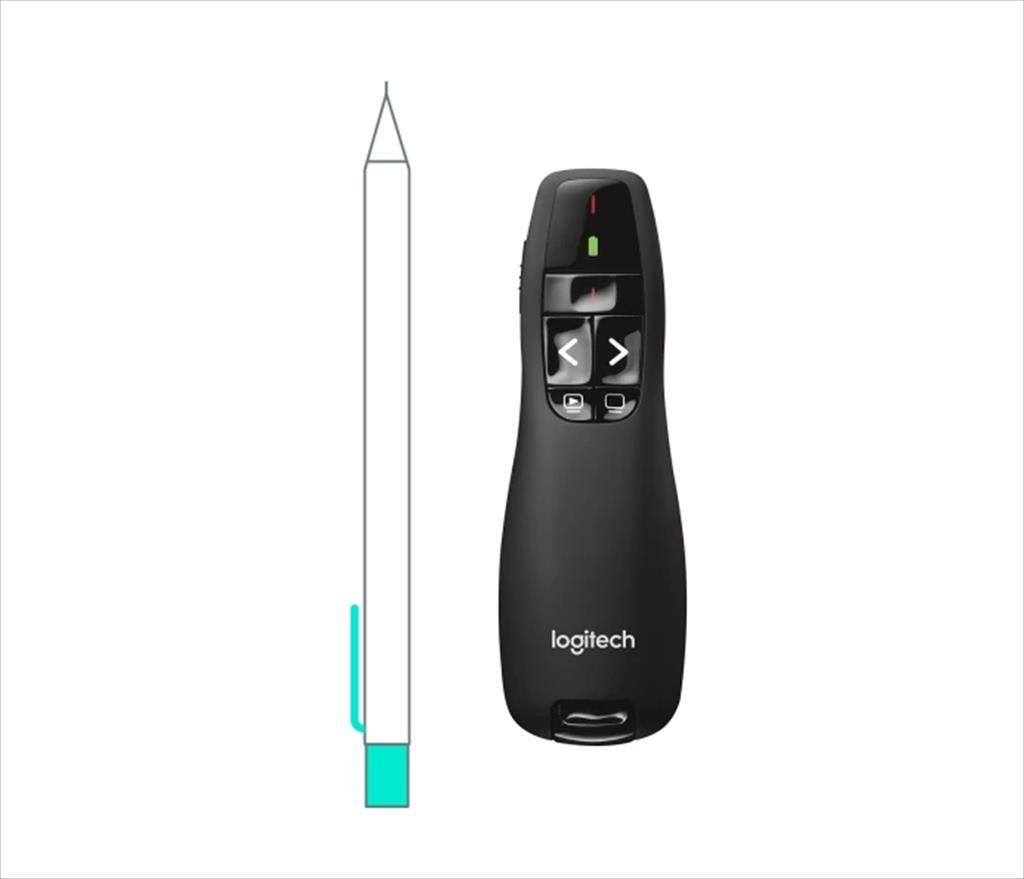 PRESENTER LOGITECH wireless R400, Black, 910-001356
