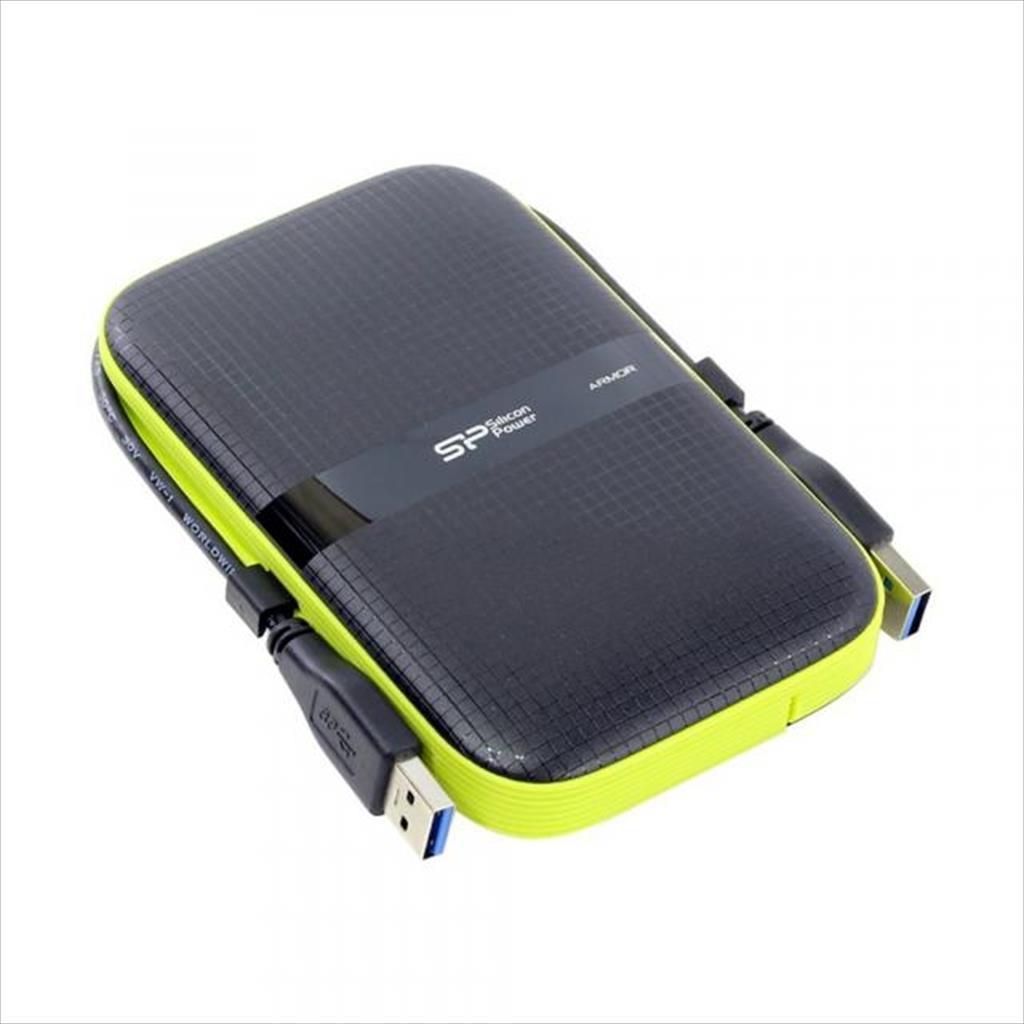 EXTERNAL HDD 2,5" 1TB USB 3.2 GEN 1 SILICON POWER ARMOR A60 SP010TBPHDA60S3K