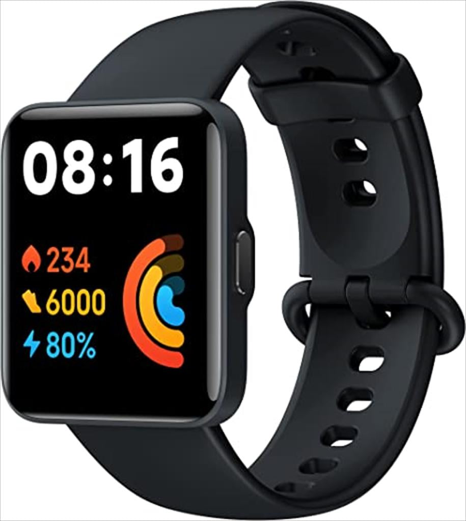 SMARTWATCH XIAOMI REDMI WATCH 2 LITE GL 1.6" AMOLED display (117 sports modes)  BLACK, BHR5436GL