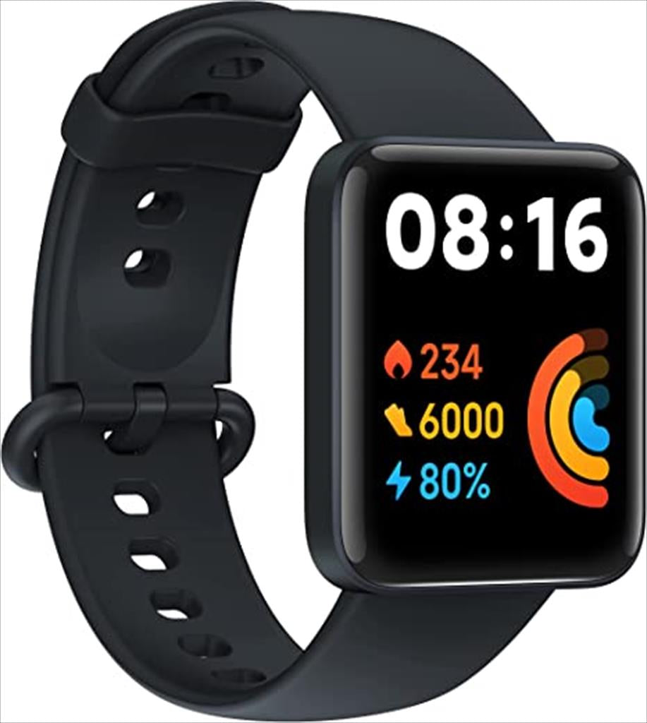 SMARTWATCH XIAOMI REDMI WATCH 2 LITE GL 1.6" AMOLED display (117 sports modes)  BLACK, BHR5436GL