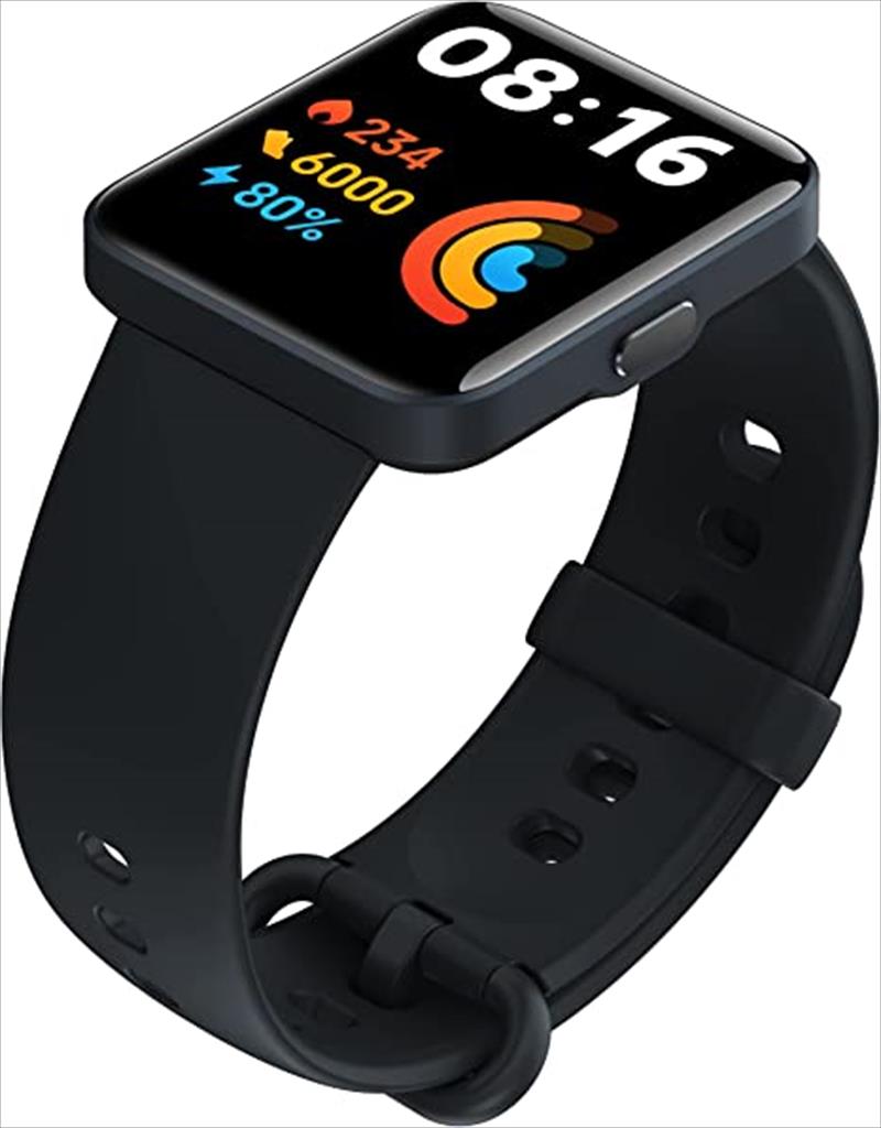 SMARTWATCH XIAOMI REDMI WATCH 2 LITE GL 1.6" AMOLED display (117 sports modes)  BLACK, BHR5436GL