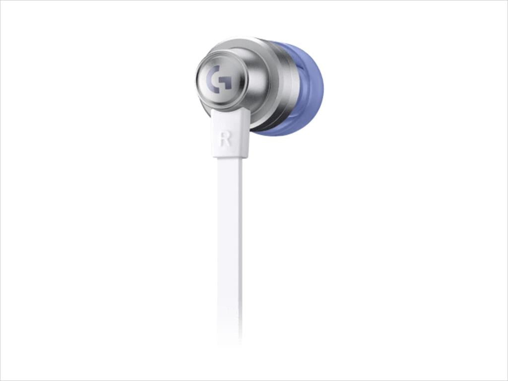 EARPHONES LOGITECH G333 Gaming WHITE 1x3.5mm +TYPE-C dongle 981-000930