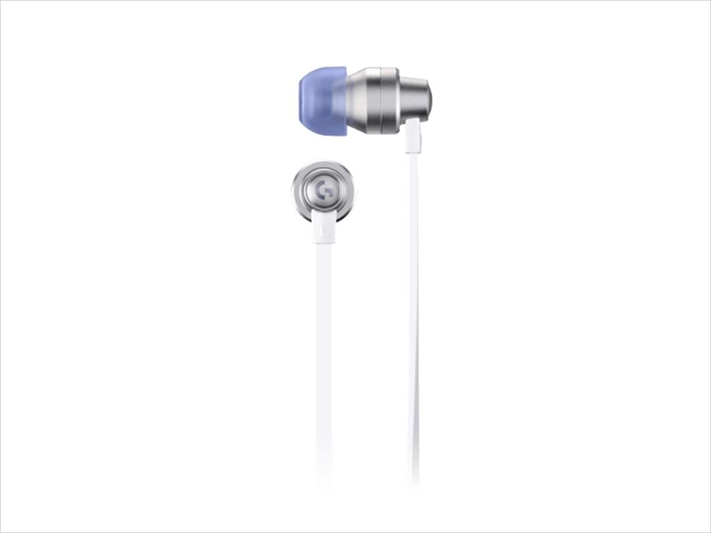 EARPHONES LOGITECH G333 Gaming WHITE 1x3.5mm +TYPE-C dongle 981-000930