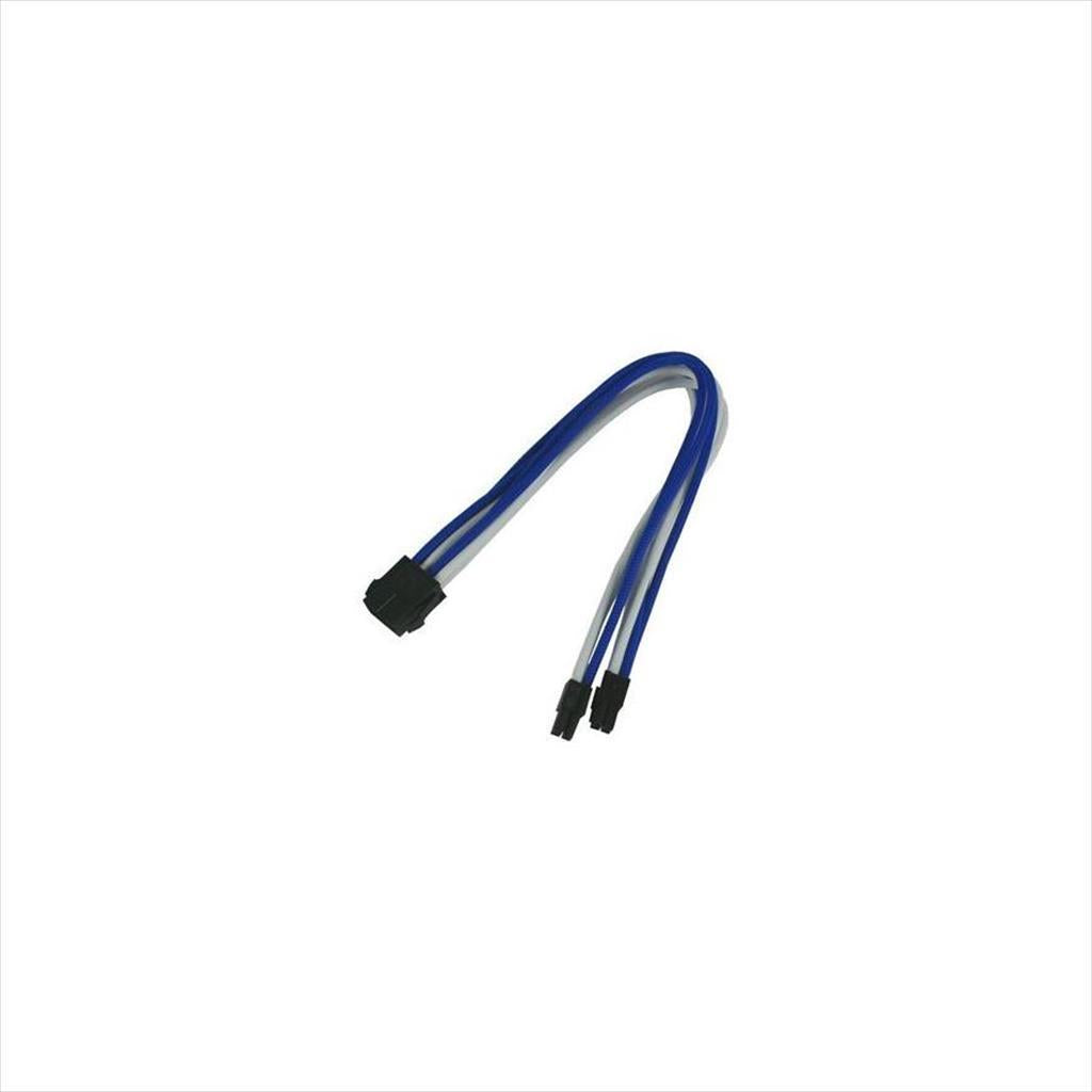 EXTENSION PSU NANOXIA EPS 8-pin 30cm BLUE/WHITE, NX8PV3EBW