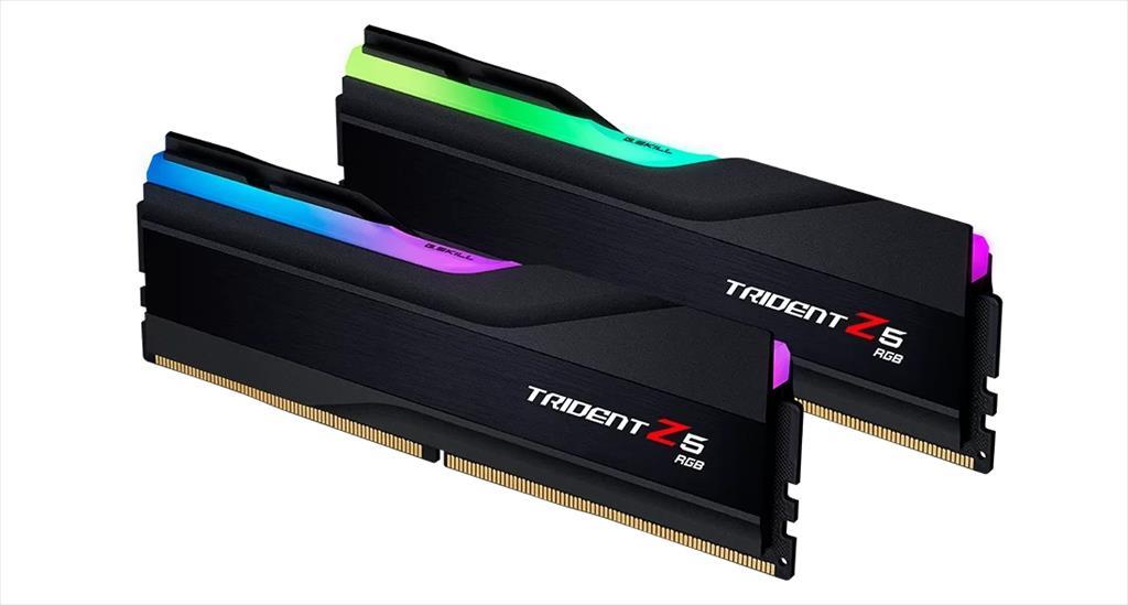 RAM DDR5 32GB(2x16GB) 6000MHz CL36 G.SKILL Trident Z5 RGB Intel XMP matte black F5-6000J3636F16GX2-TZ5RK
