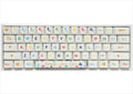 KEYBOARD MECHANICAL DUCKY x SOU. SOU ONE 2 MINI  RGB 60% PBT Double-shot keycaps Cherry MX Red, White, DKON2061ST-RUSPHWWTS2