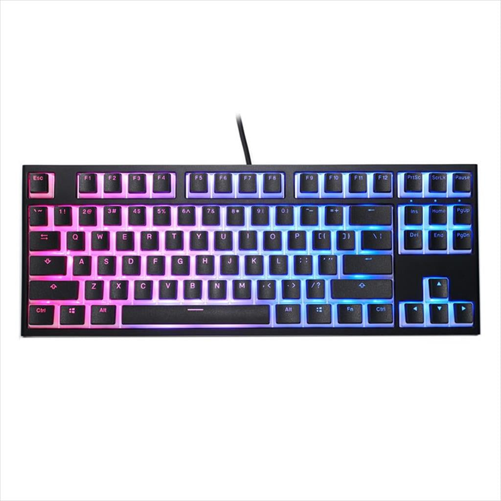 KEYBOARD MECHANICAL DUCKY ONE 2 PUDDING TKL RGB PBT Double-shot keycaps Cherry MX Silent Red, Black, DKON1787ST-SUSPDAZTP